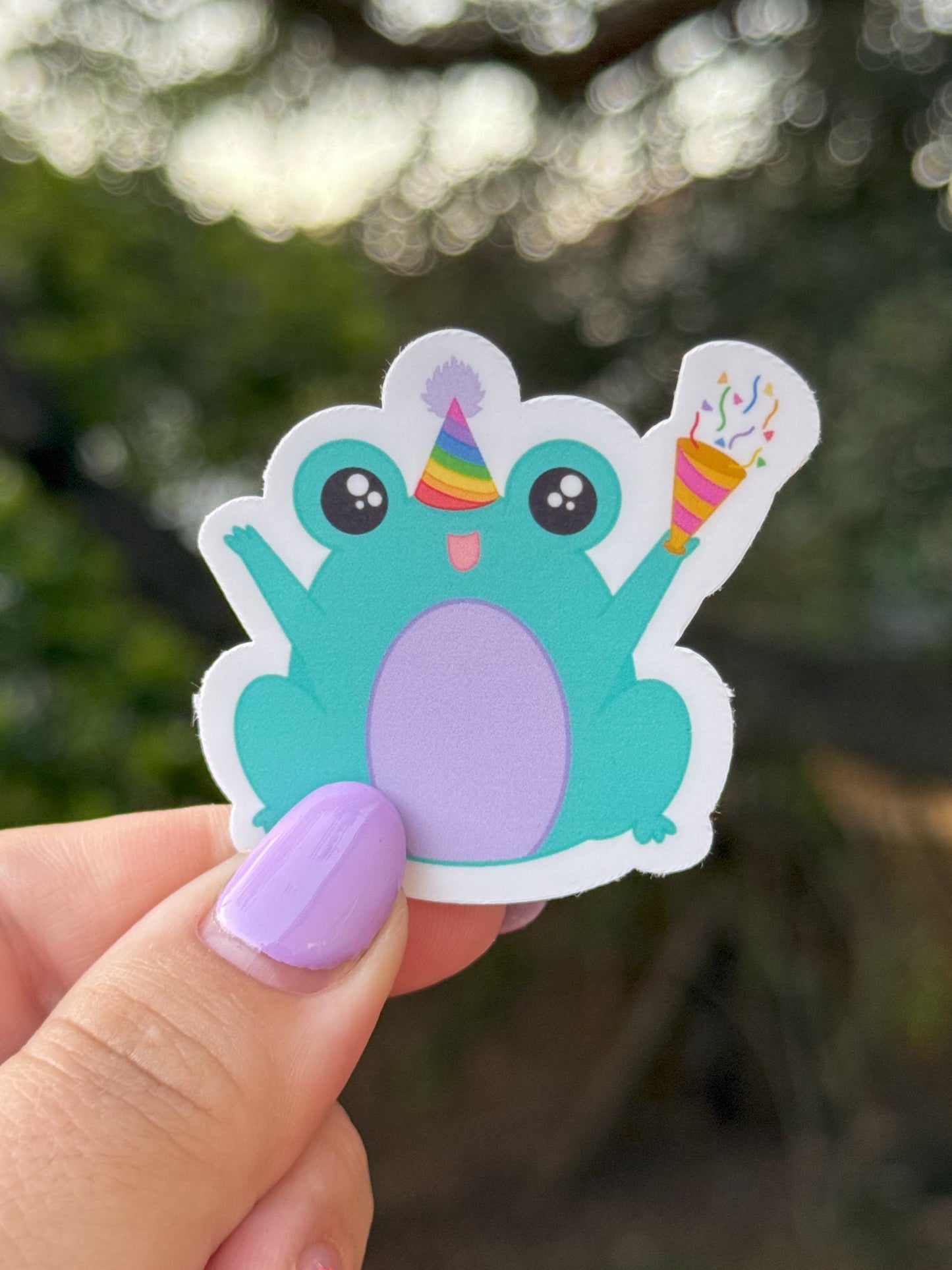 Birthday Momo Frog (mini)