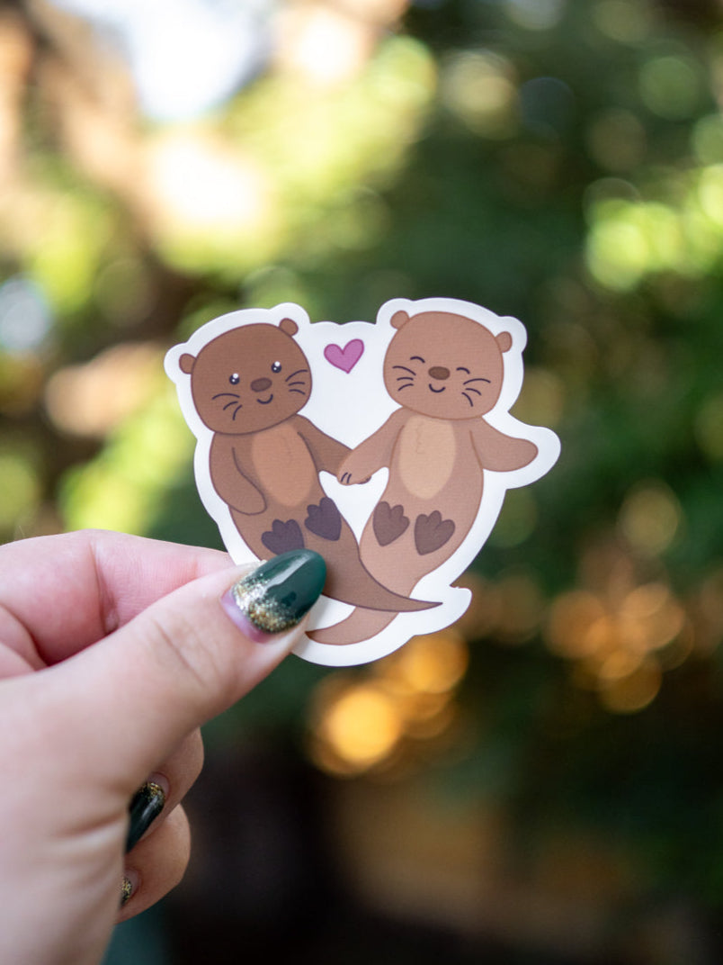 Otter Couple