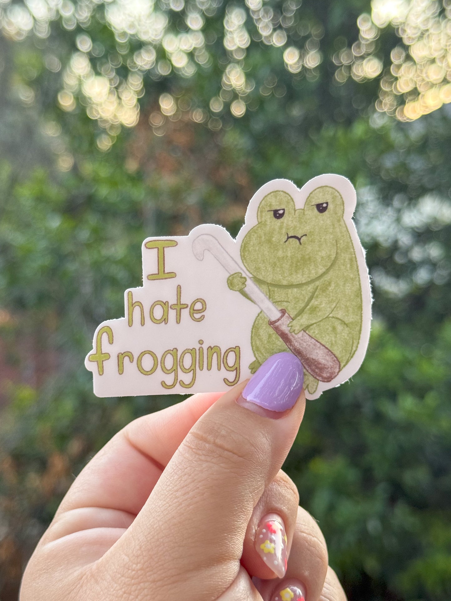 I Hate Frogging (crochet)