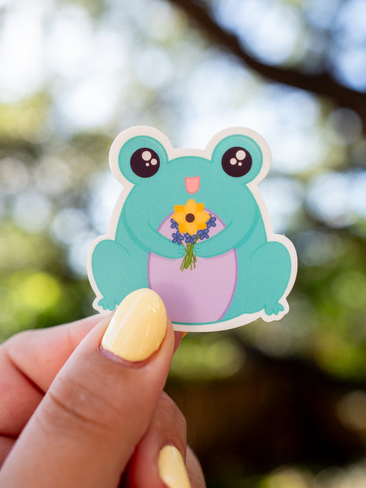 Flower Bouquet Momo Frog (mini)