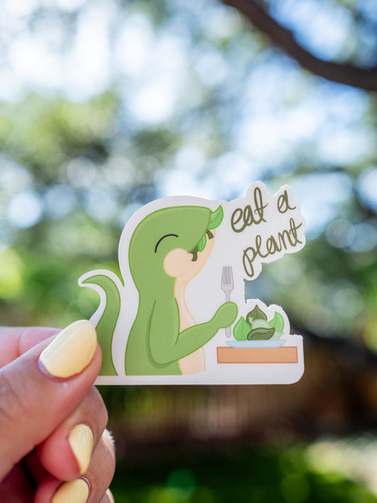 Eat A Plant (Self Care Lizard)