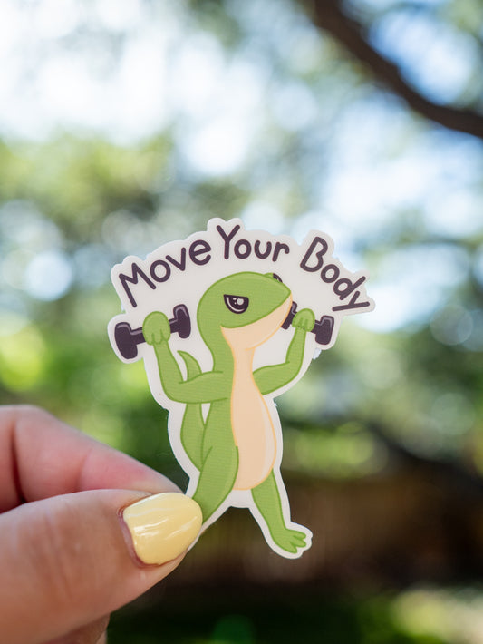 Move Your Body (Self Care Lizard)