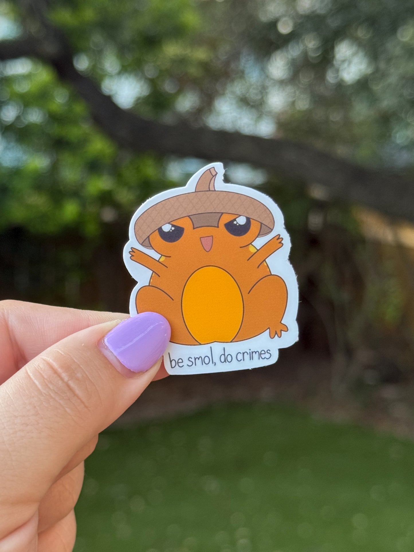 Acorn Frog | Be smol, do crimes (mini)